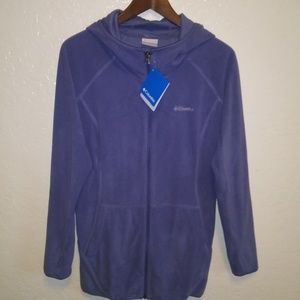 NWT Columbia Arctic Air full zip fleece hoodie